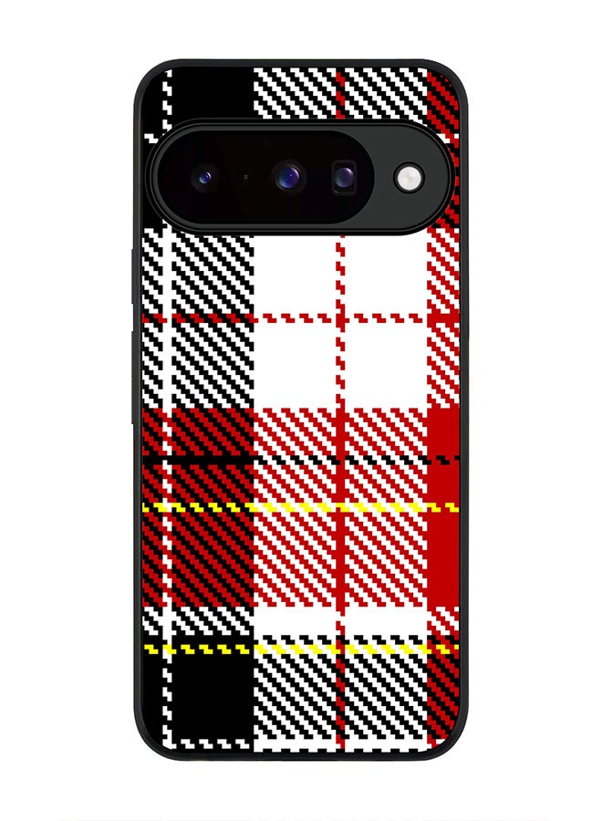 For Google Pixel 10 Case,Slim fit Camera Protection, Shockproof Thin Phone cover  - English Flannel